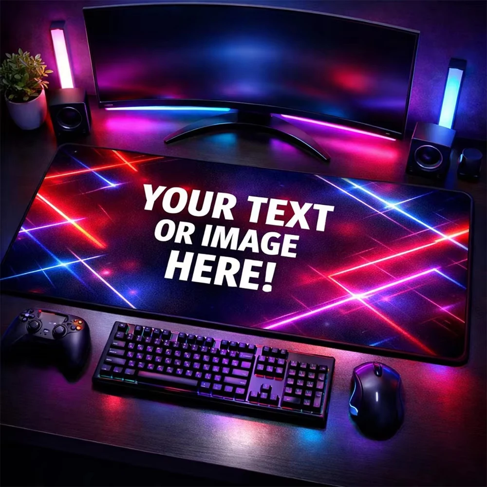 Custom Image Printed Mouse Mat Waterproof Non Slip Custom Pattern Pad Great Gift for Office Workers Gamers