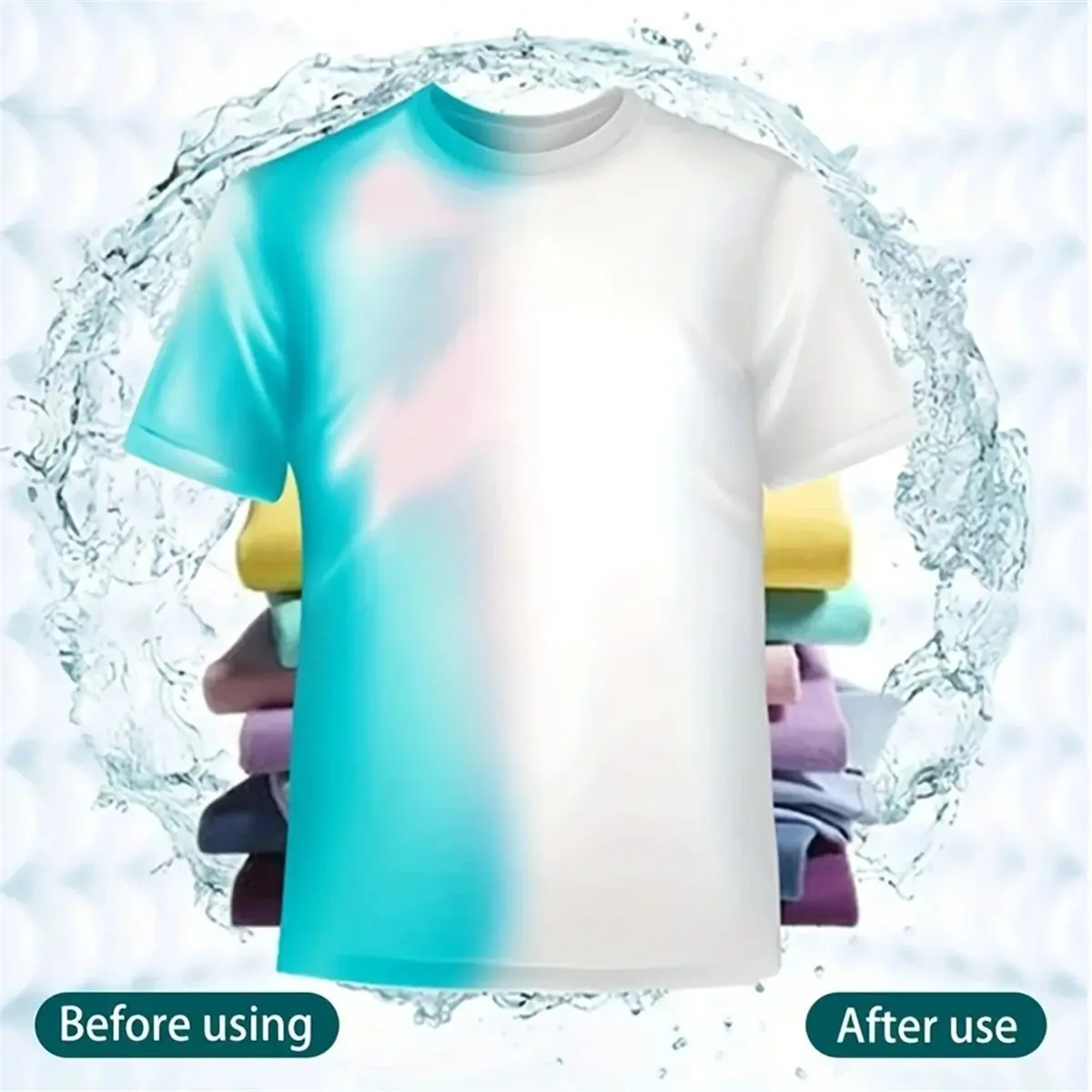 A67T NEW Anti--Dye Laundry Essentials,Stain-Free Clothes Sheets&Color-Trapping Washing Paper Color Catcher Laundry Sheets