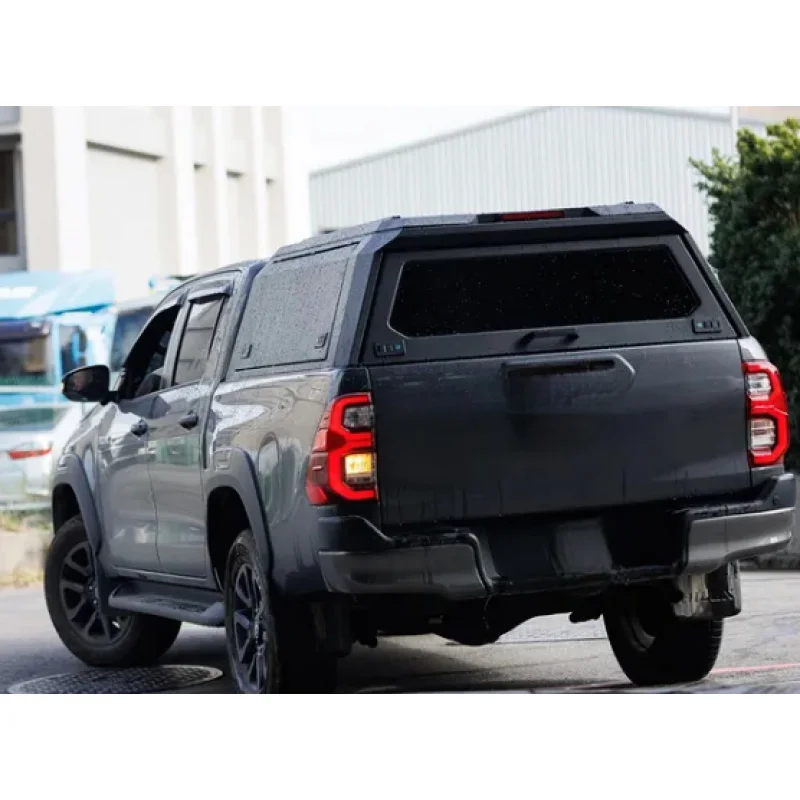 High Quality Aluminum Alloy Waterproof Foldable Off Road Pickup Hardtop Canopy Cargo Bed Cover Fit F150 2022 Shark 6