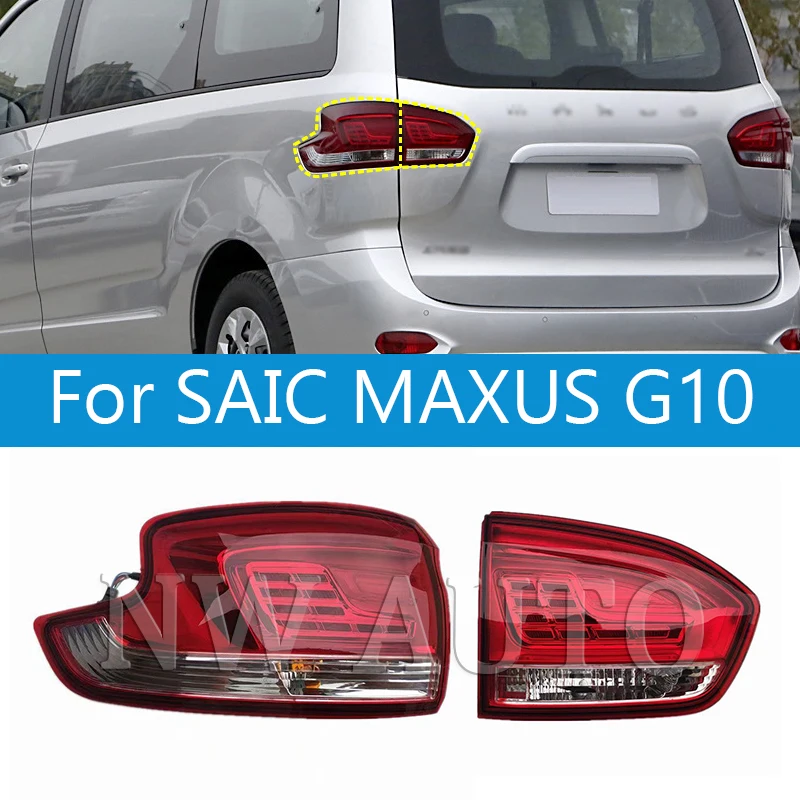 Car Tail Light Accessories For SAIC MAXUS G10 Rear Bumper Brake Light Taillight Rear Turn Signal Reflector Stop Lamp