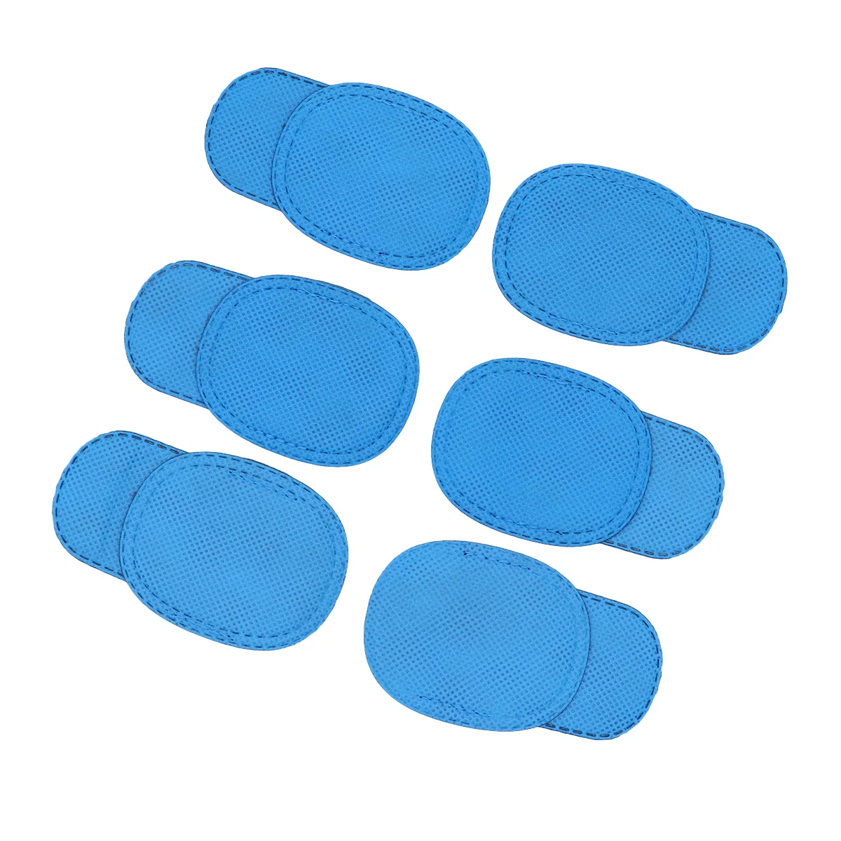 

6 шт., детские повязки на глаза для очков, амблиопия, ленивые повязки на глаза, многоразовые, дышащие, мягкие, без света, для лечения утечек для детей