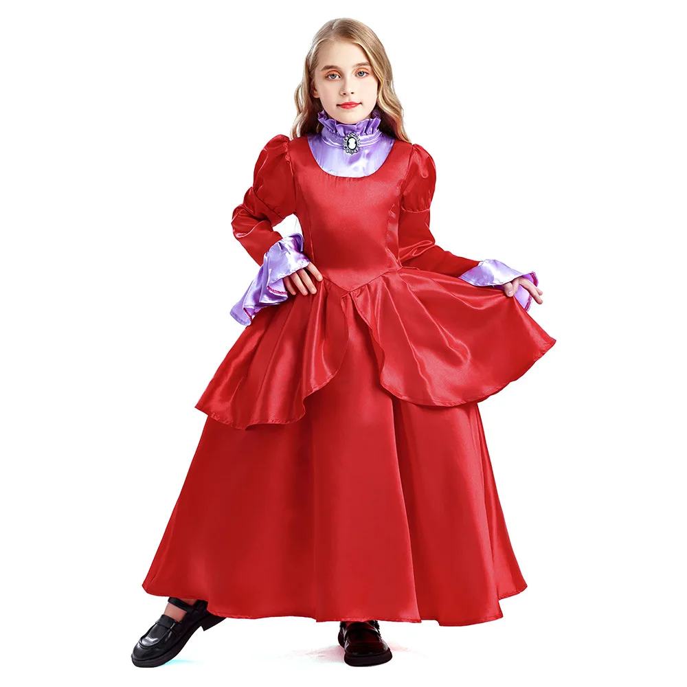 Falda de princesa, disfraz de actuación de corte, traje Retro victoriano de Halloween para niños, atuendo para actuación en escenario, Tea Par Dr