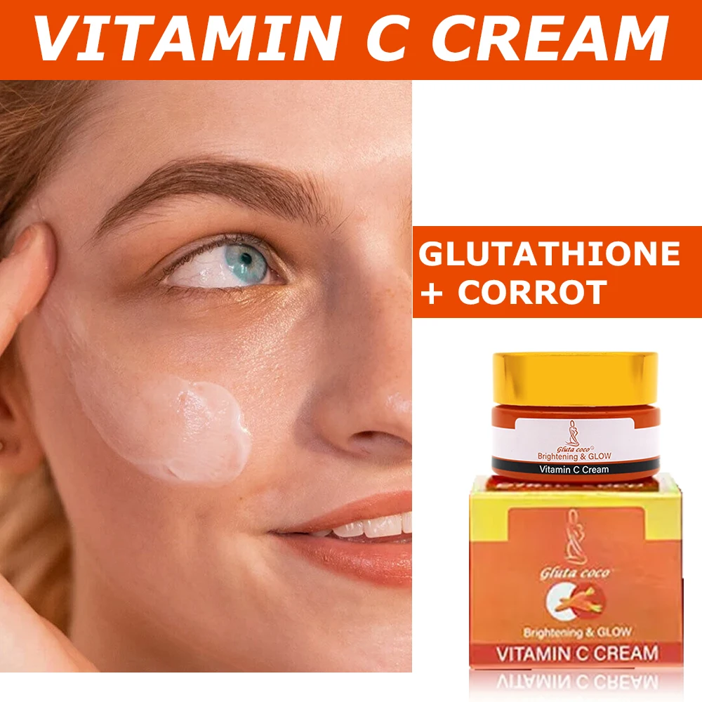 Gluta Master GLUTATHIONE+CORROT Skincare Set Lightening Moisturising Exfoliating Smooth Speedy Glowing skin for Dark Skin Women