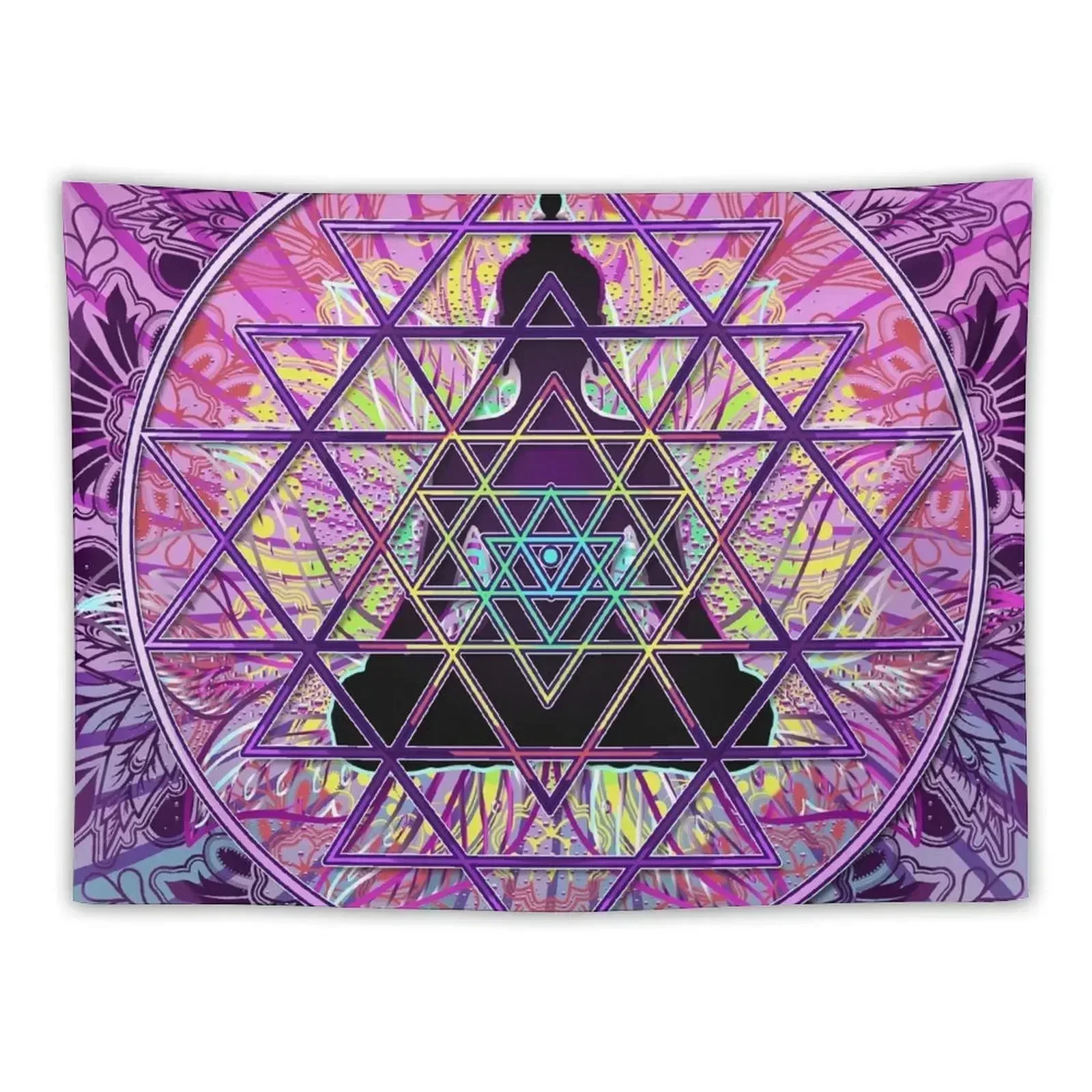 

Sri Yantra Tapestry Wallpapers Home Decor Wallpaper Tapestry