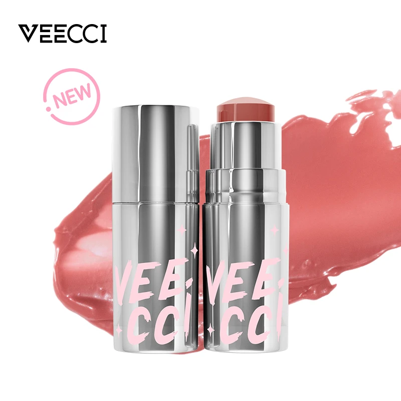 Barra resaltadora de luz de agua, barra de rubor iluminadora Natural de un solo Color, barra de contorno 3D para maquillaje facial de piel de rocío