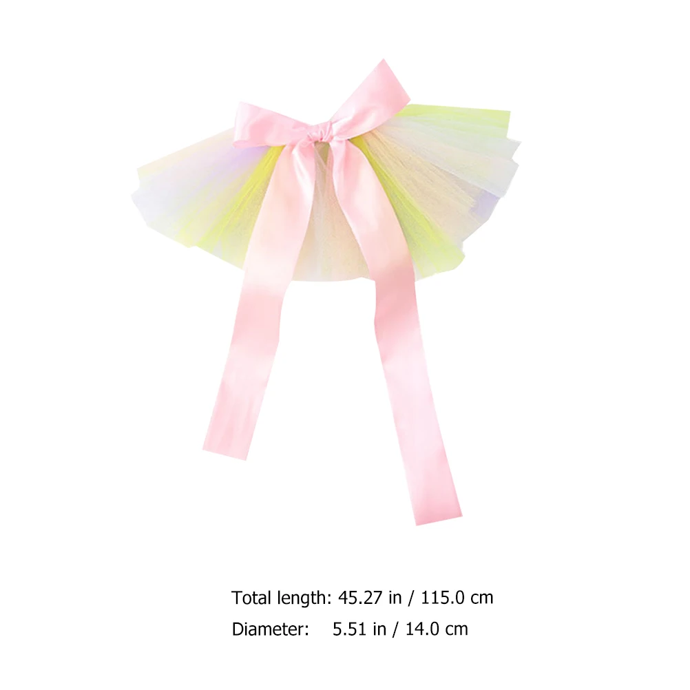 

Mesh Tutu Dress Costume for Dog Cat Festival Party Clothing Bowknot Easter Skirt Dog Costume Decorative Pet Clothing Pet
