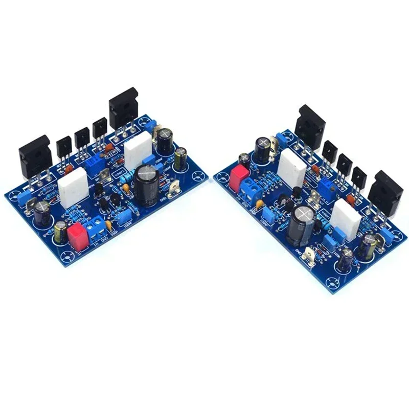 1 Paar Eindversterker Board 100Wx2 Amplificador IRF240 FET Klasse A Eindversterker Audio Board Amp Voor home Sound Theater