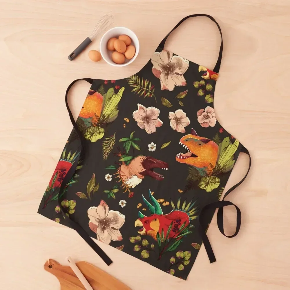 

Dinosaurs + Plonts Apron Novelties Kitchen And Home Kitchen Household Items Household Items Useful christmas kitchen Apron