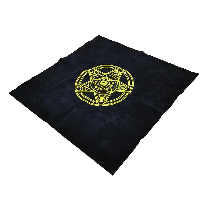 Tarot Table Cloth Tarot Card Tablecloth Thick Portable Table Mat Altar Cover Stain-Resistant Witch Decor For Beginners