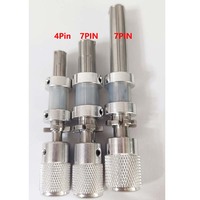 Tubular Lock Pick Tool 3PCS/Set 4 Pin Advanced 7 Pins Tubular Open Locksmith Tools Lock Pick Set Locksmith Tools