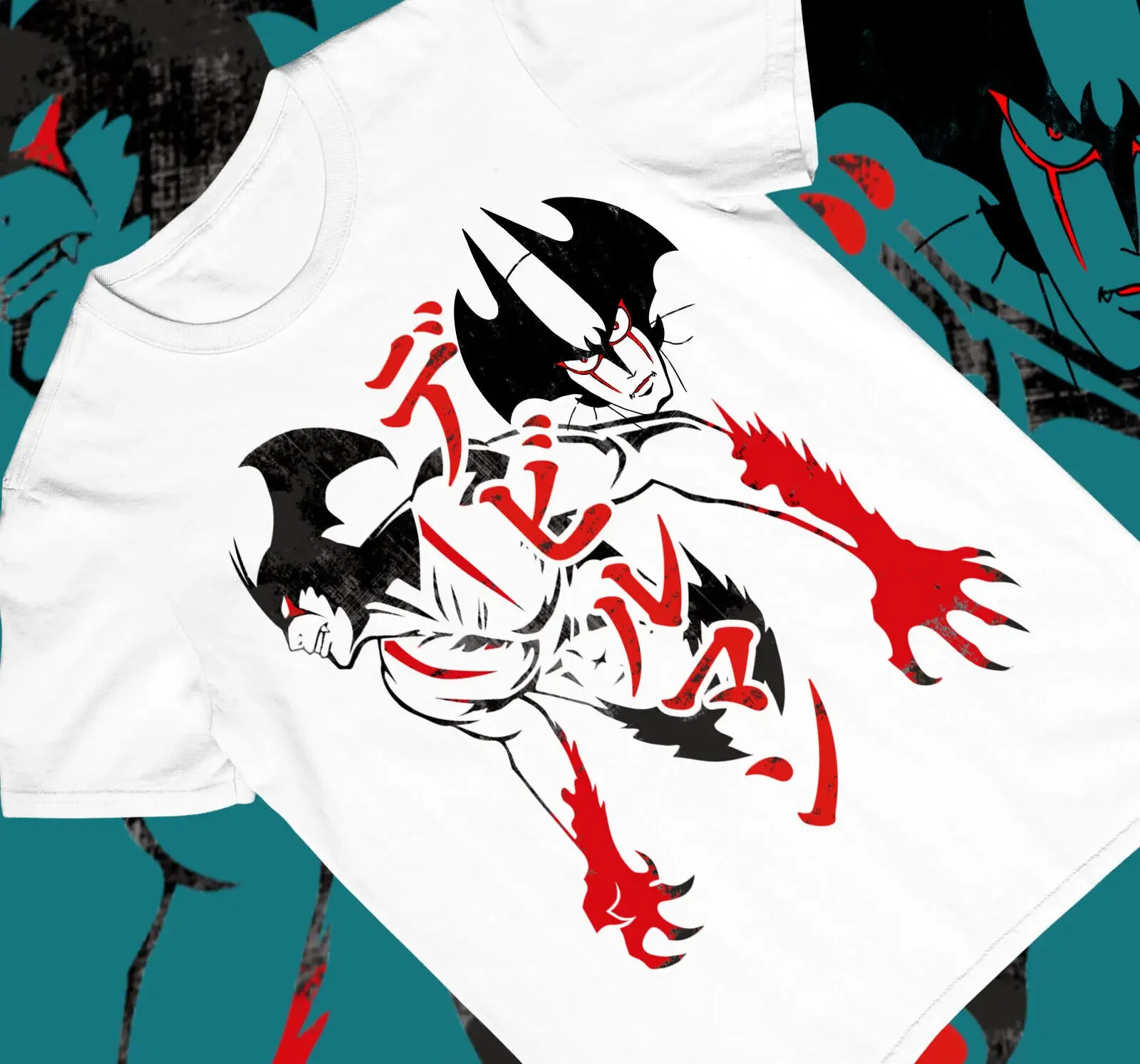 Devilman Crybaby New T-Shirt,Anime horror,Akira Fudo,Ryo Asuka,Manga ,Japanese