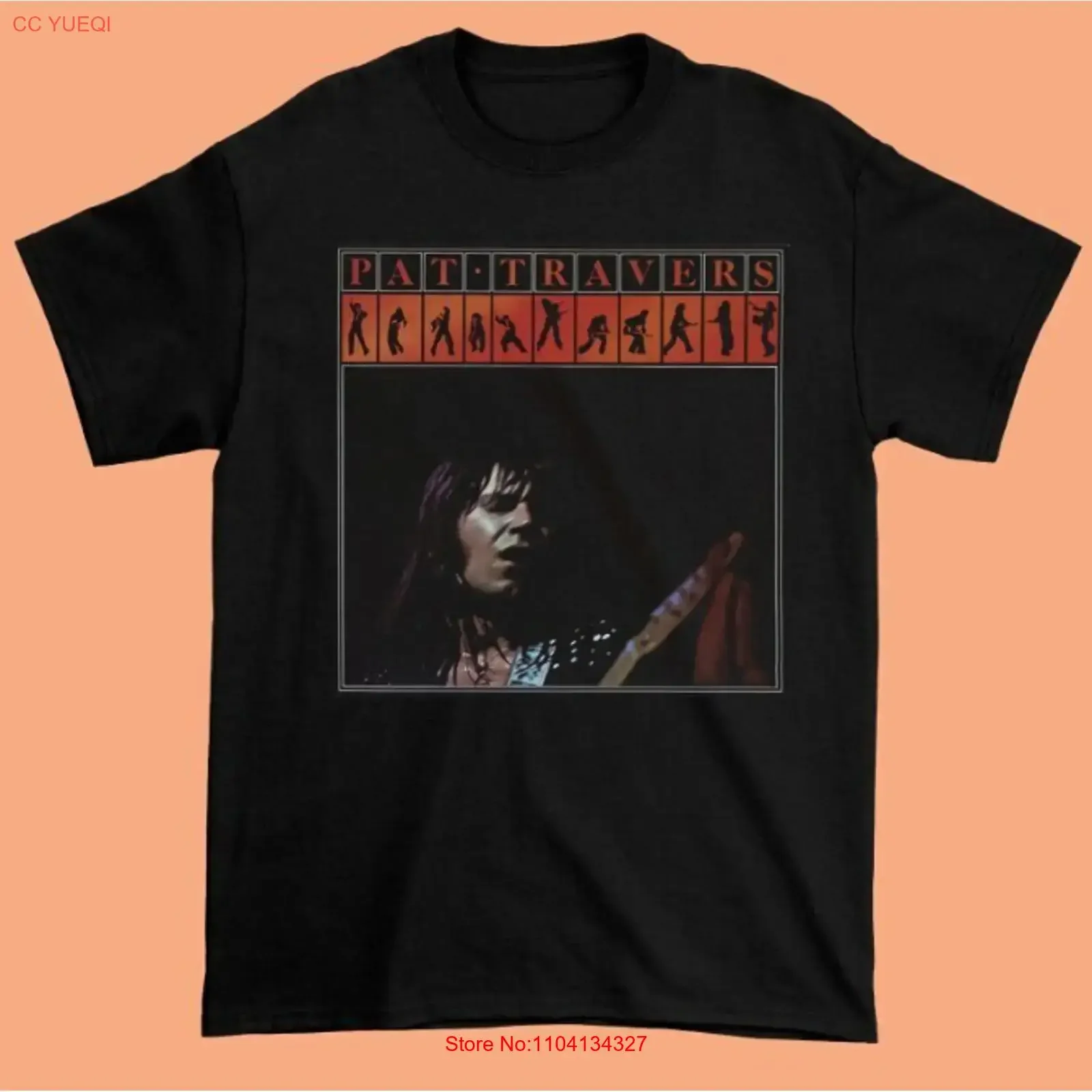 Camisetas con el logotipo de Pat Travers para fanáticos, tallas completas, estilo vintage, lavado, para hombre, para uso diario, ropa de diseñador de moda, elegante