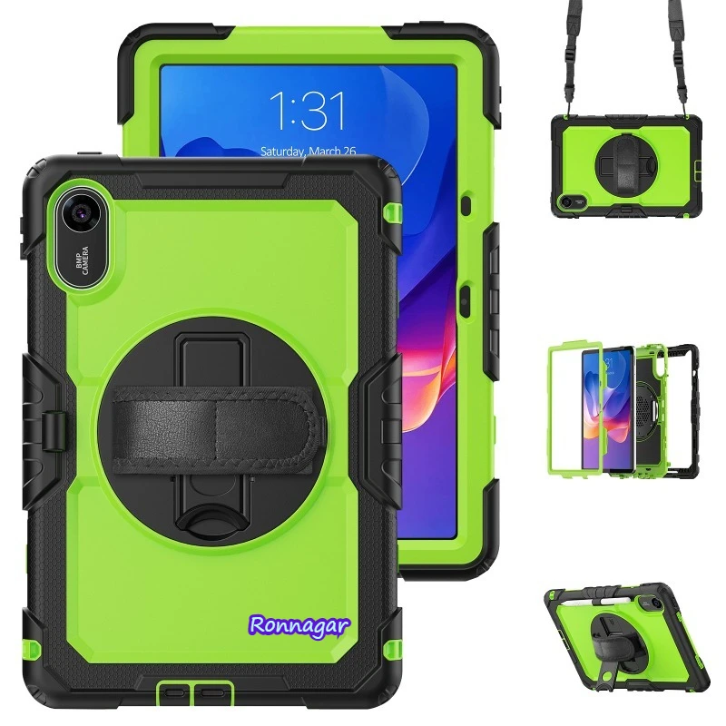 

For Xiaomi Redmi Pad 2 11'' 2025 Case Kids Tablet Case Protective Cover Heavy Duty Rugged Cover with Shoulder Strap Handle Strap