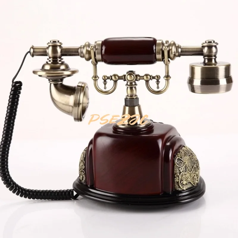 Home Portable European Vintage Office Phone Landline Gift Display Decoration