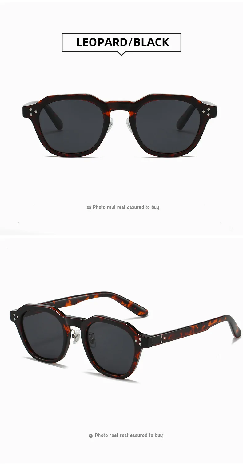 Retro Polarized Sunglasses Men Ultralight TR90 Frame Polygon Women Sun Glasses Outdoor High Quality Travel Eyewear Gafas De Sol