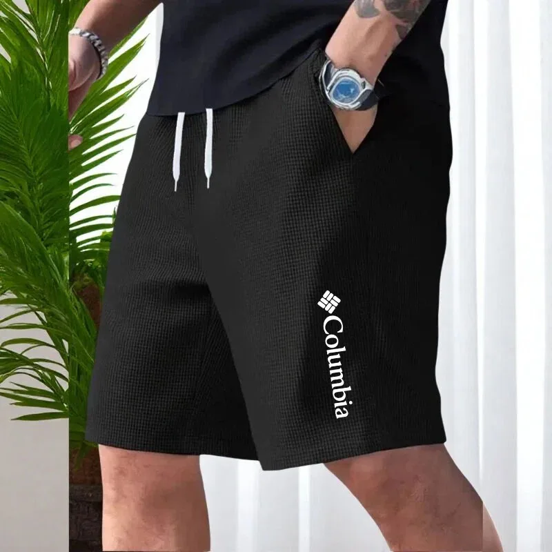 2026 New casual printed shorts fashionable and popular men's shorts breathable and comfortable spring and summer sports shorts