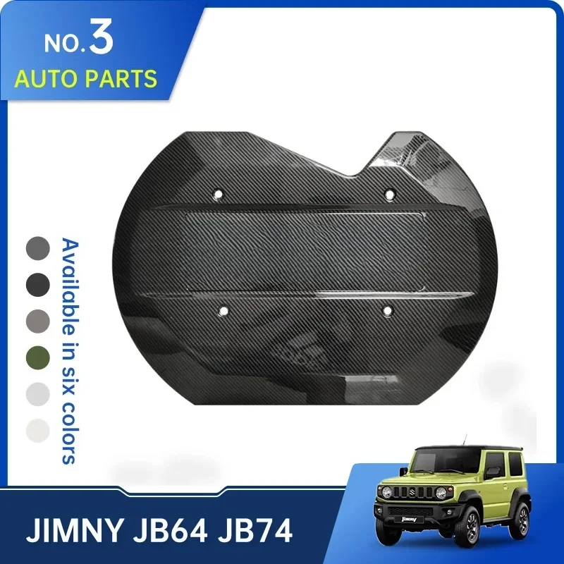 Turtle shell Spare Wheel Cover For Suzuki Jimny JB64 JB74W 2019 2022 High Quality ABS Spare Tire Cover Turtle Shell Accessaries