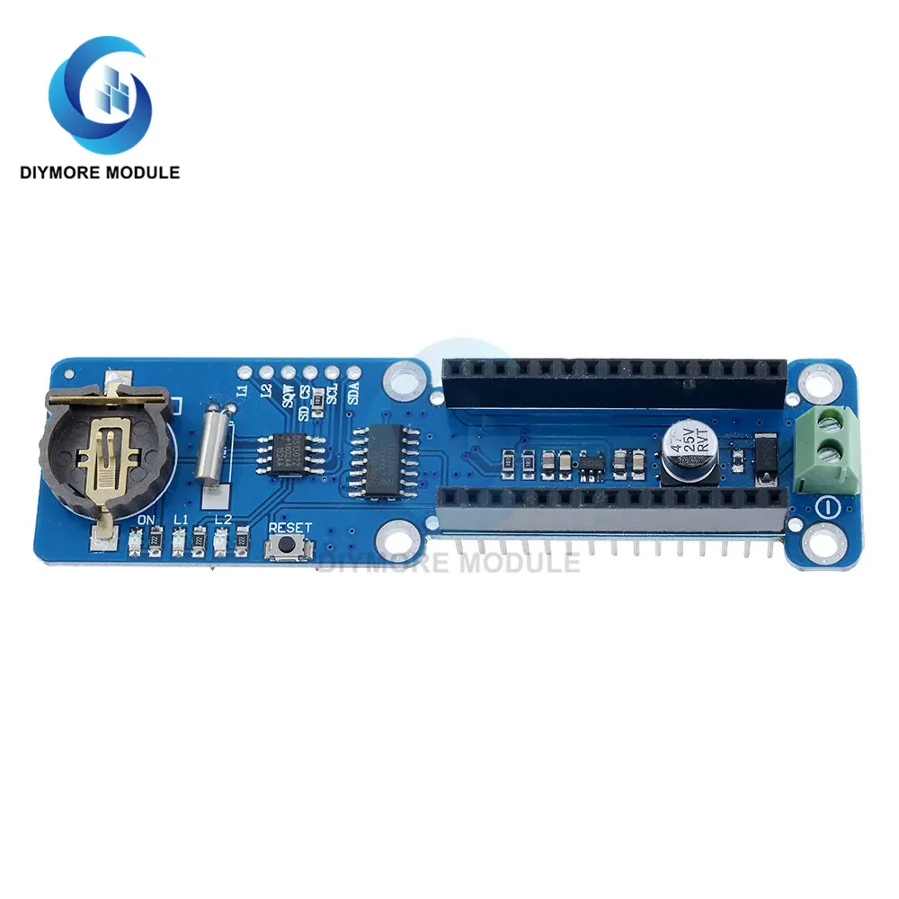 new DS1307 NANO V3.0 Data Logger Recorder Module 3.3V With SD Card Interface For Arduino Nano RTC Real Time Clock