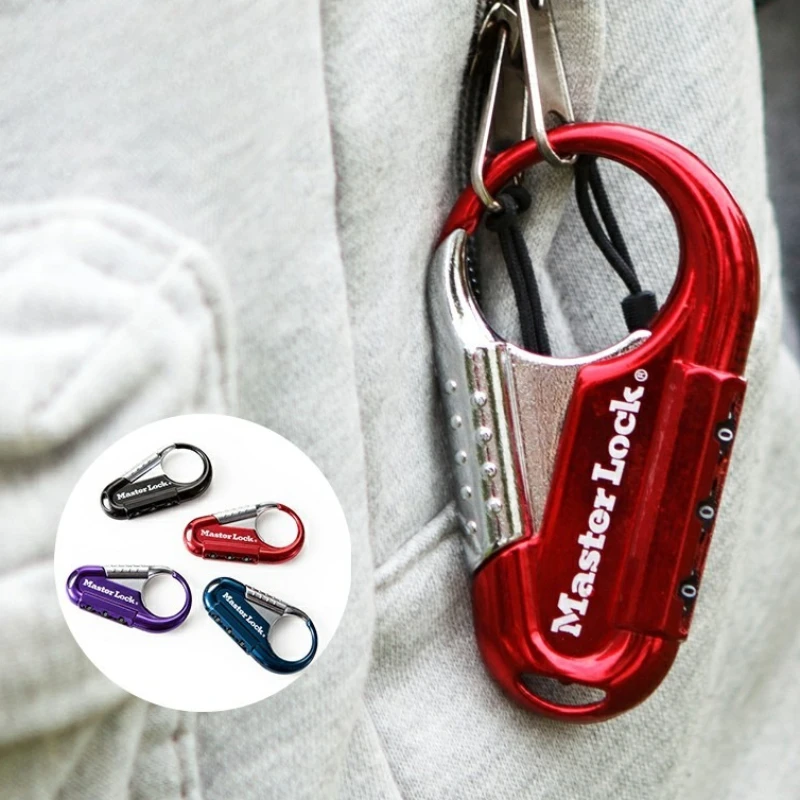 Password lock luggage anti-theft mini lock hook safety buckle