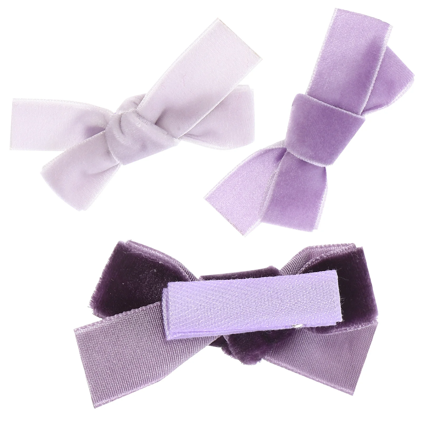 3 قطع من مشابك القوس الصغيرة للفتيات اللطيفة للأطفال، مشابك شعر مزخرفة خفيفة الوزن ومقاومة للبهتان للاستخدام في حفلات أعياد الميلاد