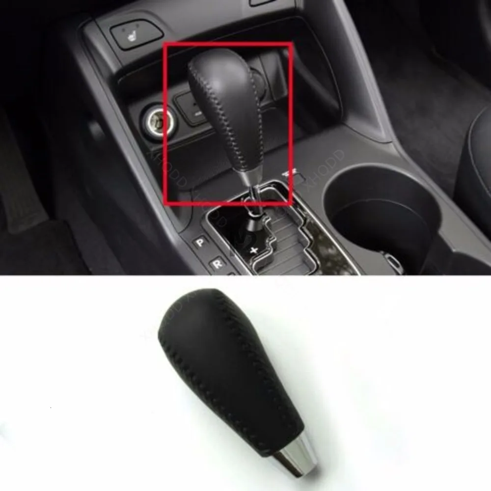 

Auto Leather Gear Shift Lever Knob For 2010-2015 Hyundai Tucson ix OEM Parts 467202S2009P 46720 2S2009P 46720-2S2009P