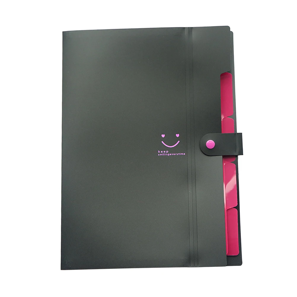 

5 Pockets Face Folder Formal Occasions Scalable with Snap Closure Accordion