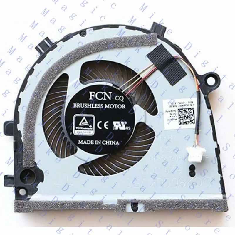 

Вентилятор охлаждения UU для Dell G3-3579 G5-5587 Охлаждающий вентилятор CN-0TJHF2 CN-0GWMFV