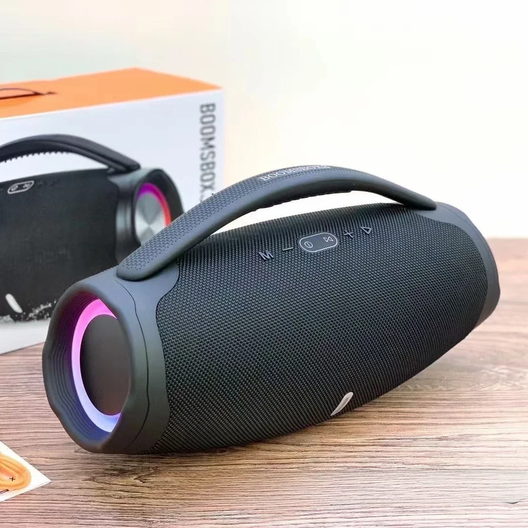 

40 Вт открытый портативный беспроводной фонарь микрофон сабвуфер Bluetooth аудио