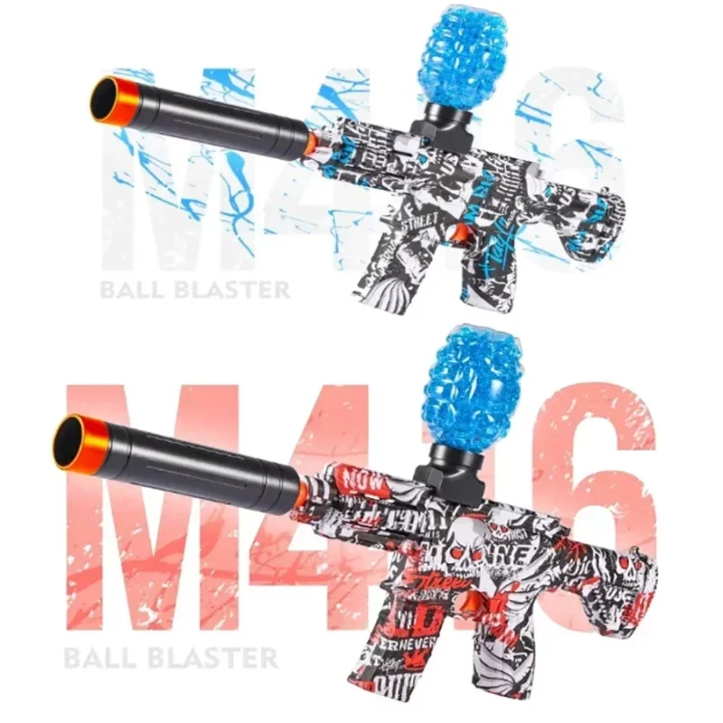 

E3 Water Bead Blaster, Stylish Appearance, 3 Color Options (Red/Blue/Green), Auto Fire, Outdoor Entertainment Toy for Teens