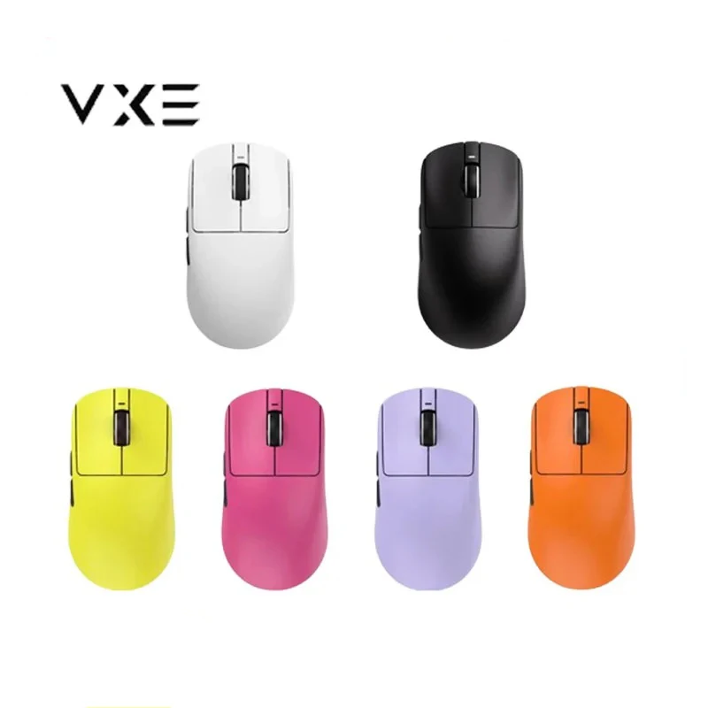 VGN VXE Dragonfly R1 Wireless Mouse PAW3395 Sensor Nordic 52840 2KHz FPS Game Mouse Intelligent Speed Low Delay Game Office