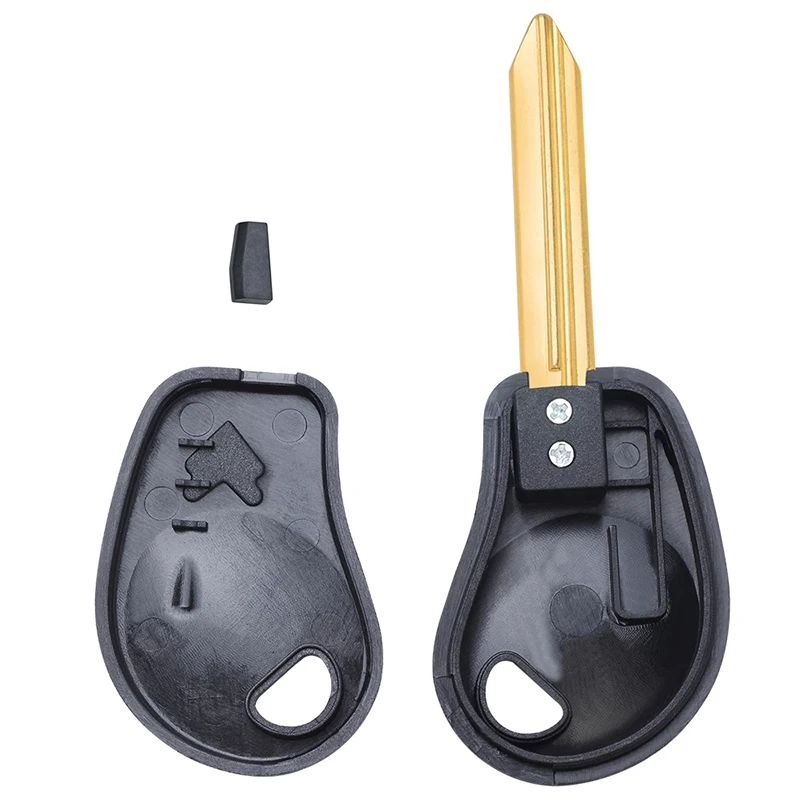 

KEYECU Uncut SX9 лезвие транспондера зажигания с чипом ID46 для Citroen Saxo Jumpy Despatch Picasso C5 C6 Berlingo