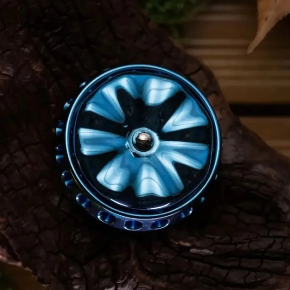 Bright Blood EDC Eternal Flower Composite Toys Fidget Spinner Haptic Coin Fidget Toys For Adults Anxiety Relief Gadgets