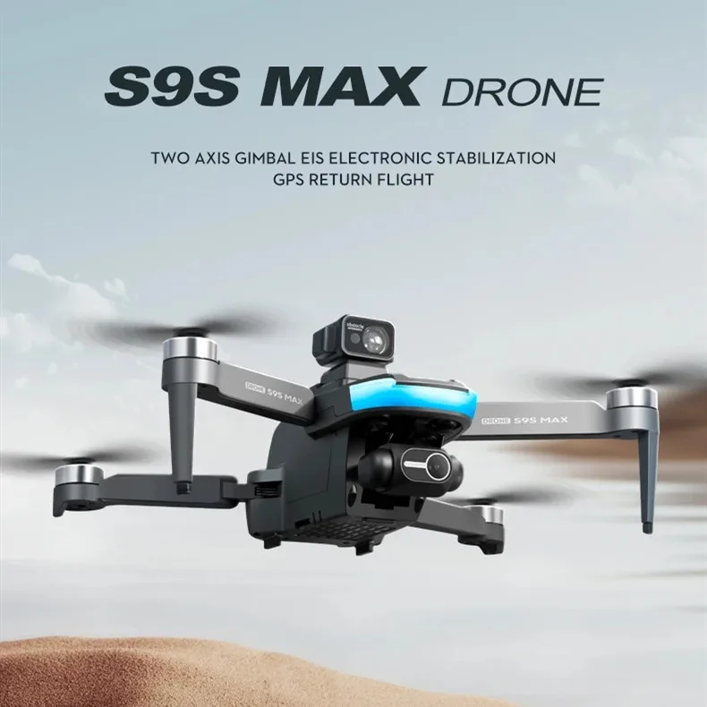 S9S MAX Brushless RC Drone Quadcopter Spare Parts 7.4V 1600mAH/Propeller LSRC S9S Drone Battery LS-S9S S9S MAX Dron Battery Blad