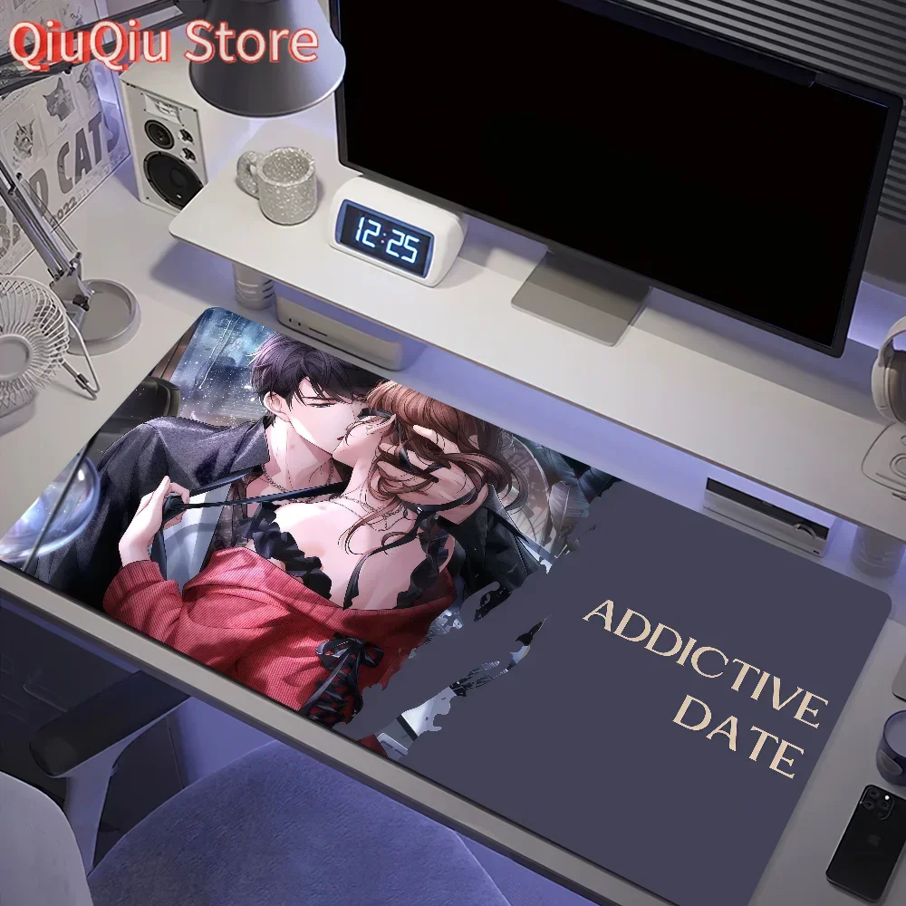 

Игровой коврик для мыши Anti-fray Home s Custom Ergonomic Choice Office Queen Rubber Большой настольный коврик Клавиатура Mr PC Love Love Нескользящий