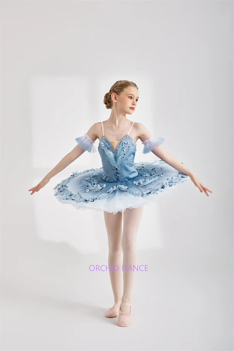 

BT01291 Профессиональный индивидуальный размер, индивидуальный цвет, детские синие балетные костюмы-пачки для девочек и женщин для взрослых