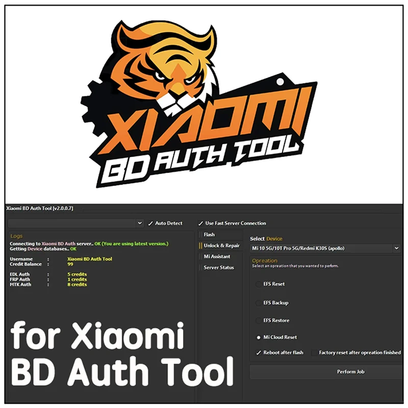 Auth Flash Tool para Teléfonos Xiaomi: Solución Definitiva para Desbloquear y Reflashear Dispositivos con Chipsets Qualcomm y MTK