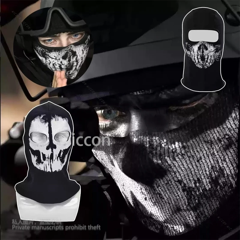 

Mask Skull Ghost Riding Face Cover Game Riding Outdoor For Motorcycle Riding Skull Headwear Halloween Supplies 14-Styles Masks