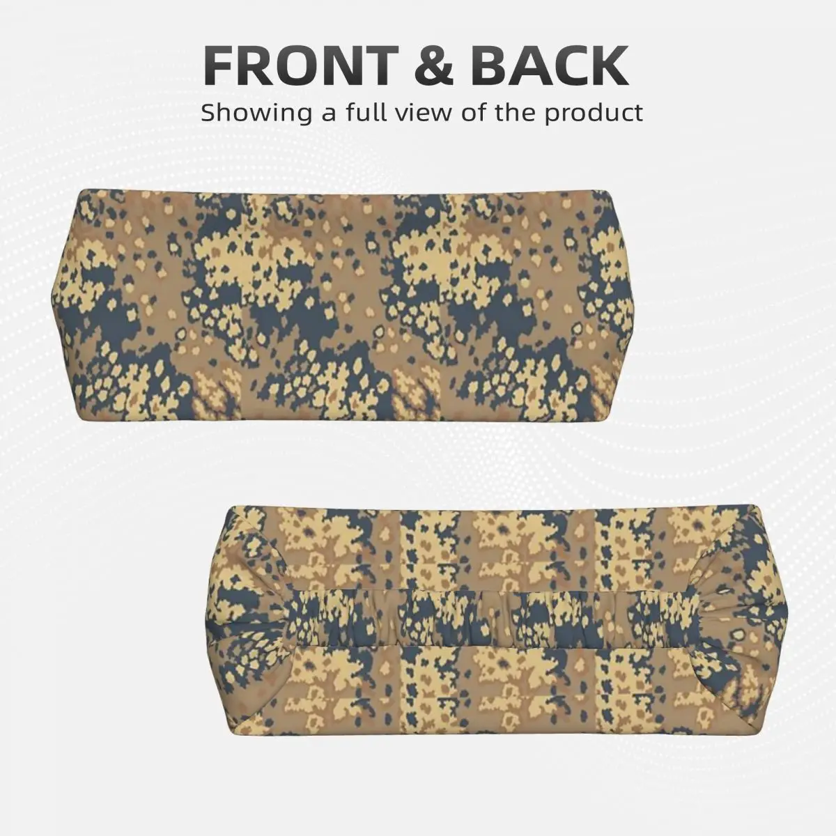Custom Russian Woodland Camouflage Sweatband for Men Women Quick Drying Sports Sweatband Gym Yoga Running view 4