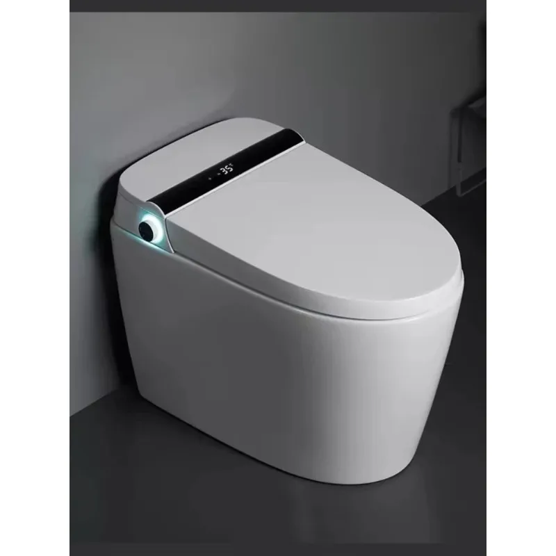 

Sensor Open Lid Bathroom Floor-to-ceiling Ceramic Smart Toilet Toilet Automatic Smart Toilet