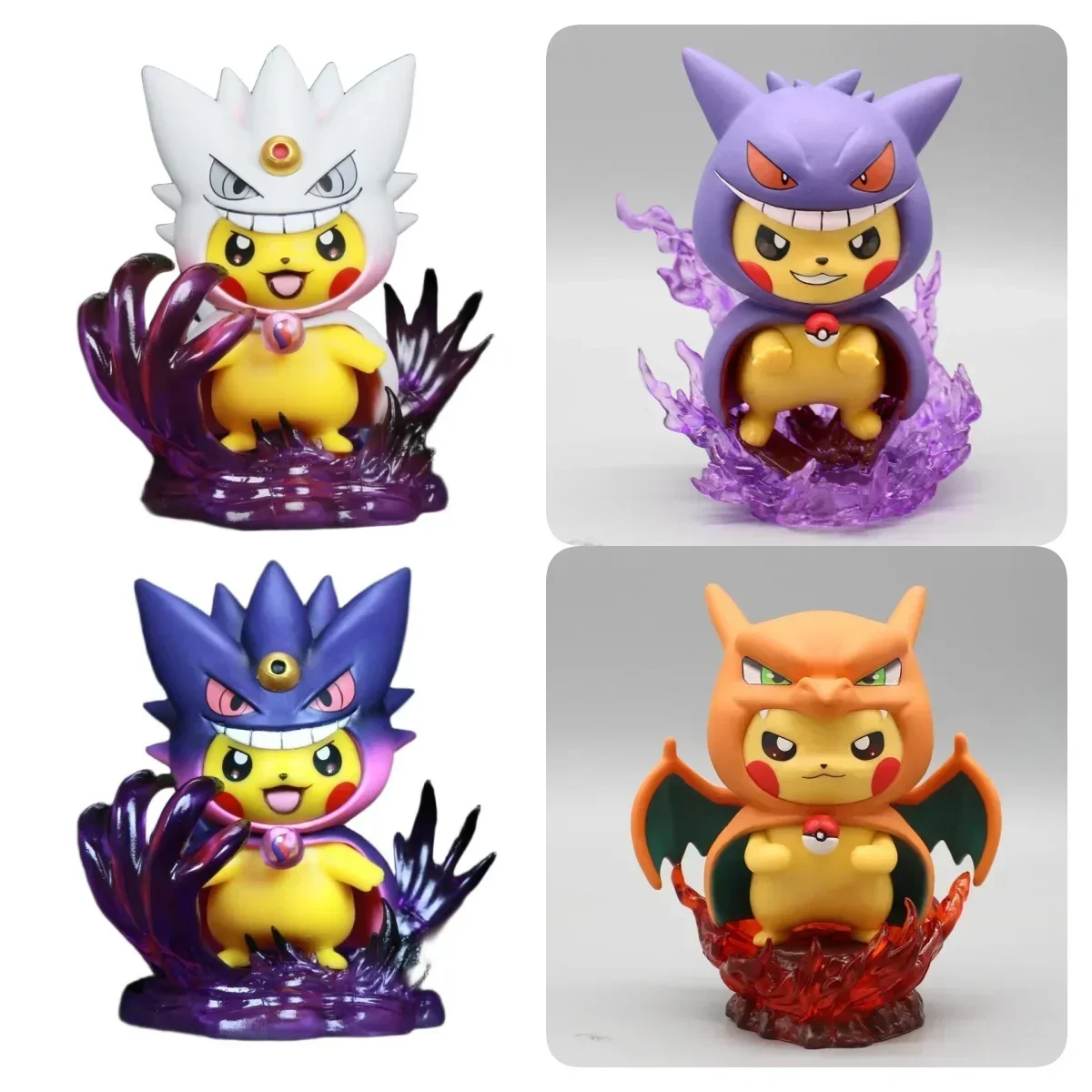 

Новая фигурка Покемона, модель игрушки, Пикачу, COS Gengar Charizard Mimikyu Mew Mewtwo, коллекция, детские подарки на день рождения, Рождество