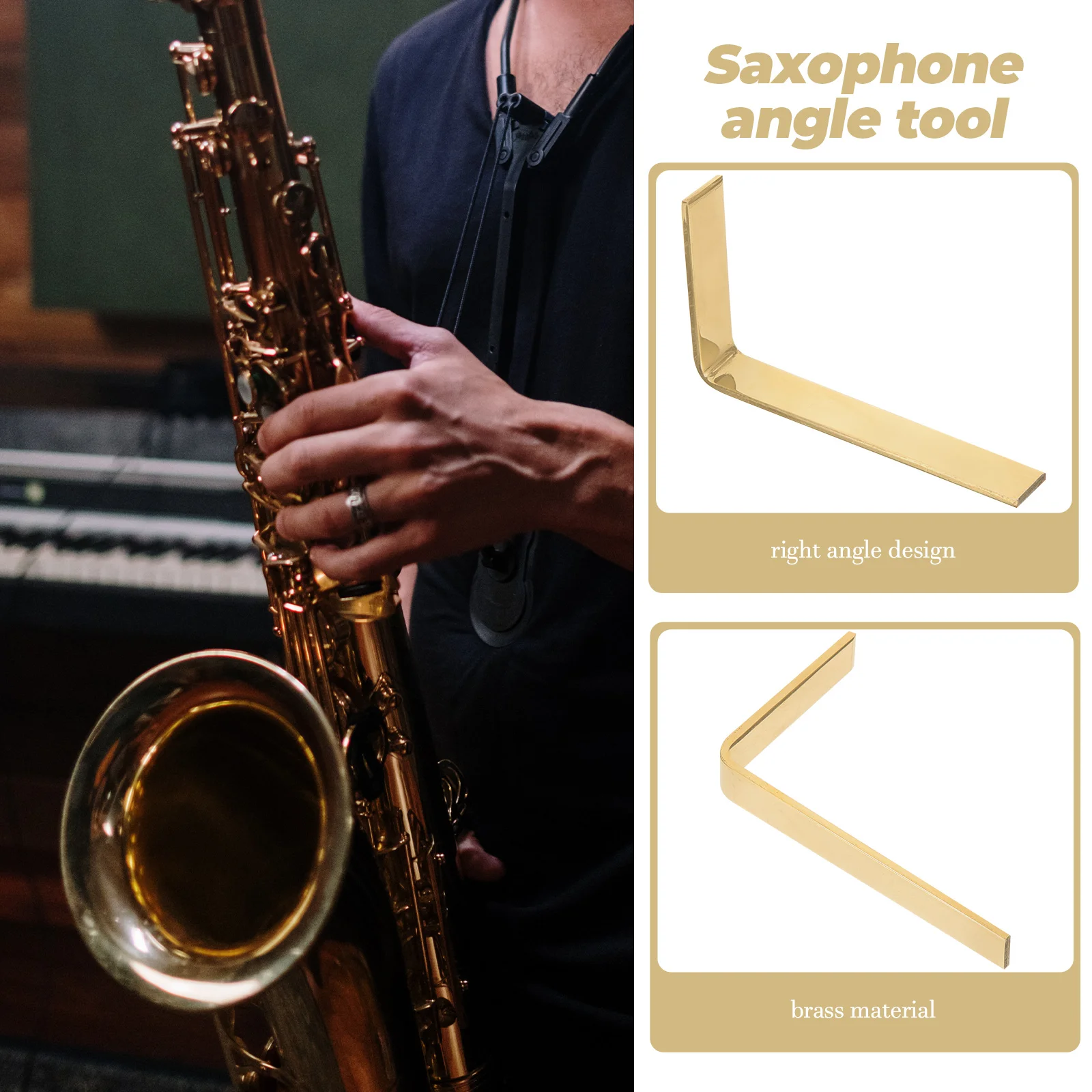 

Saxophone Repair Tool Instrument Accessory Bassoon Leveling Angle Interface Brass Flute Tools