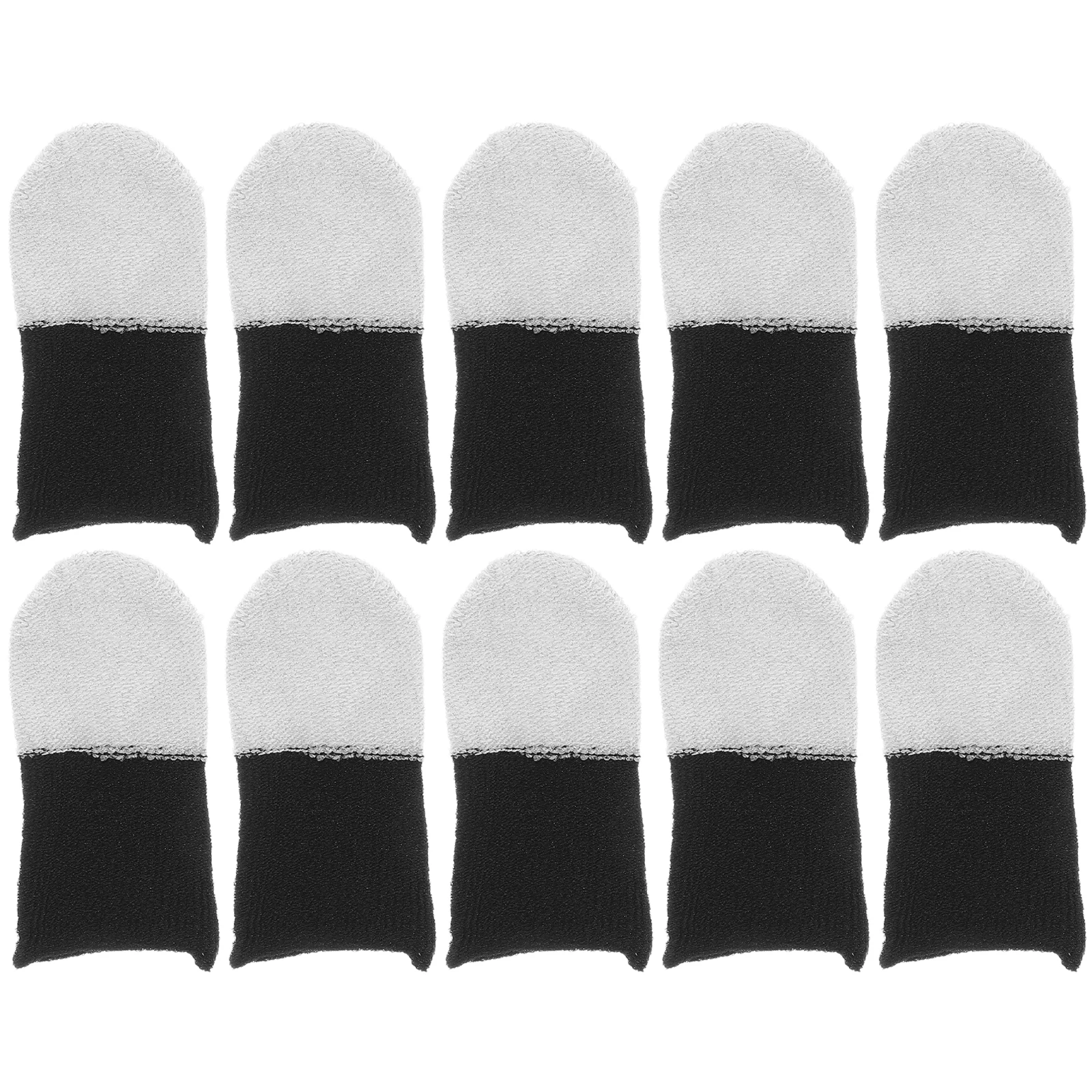 

20pcs Game Finger Sleeves for Mobile Gaming Anti-Sweat Ultra Thin Breathable Comfort Fit Dual Color Touchscreen for Phones