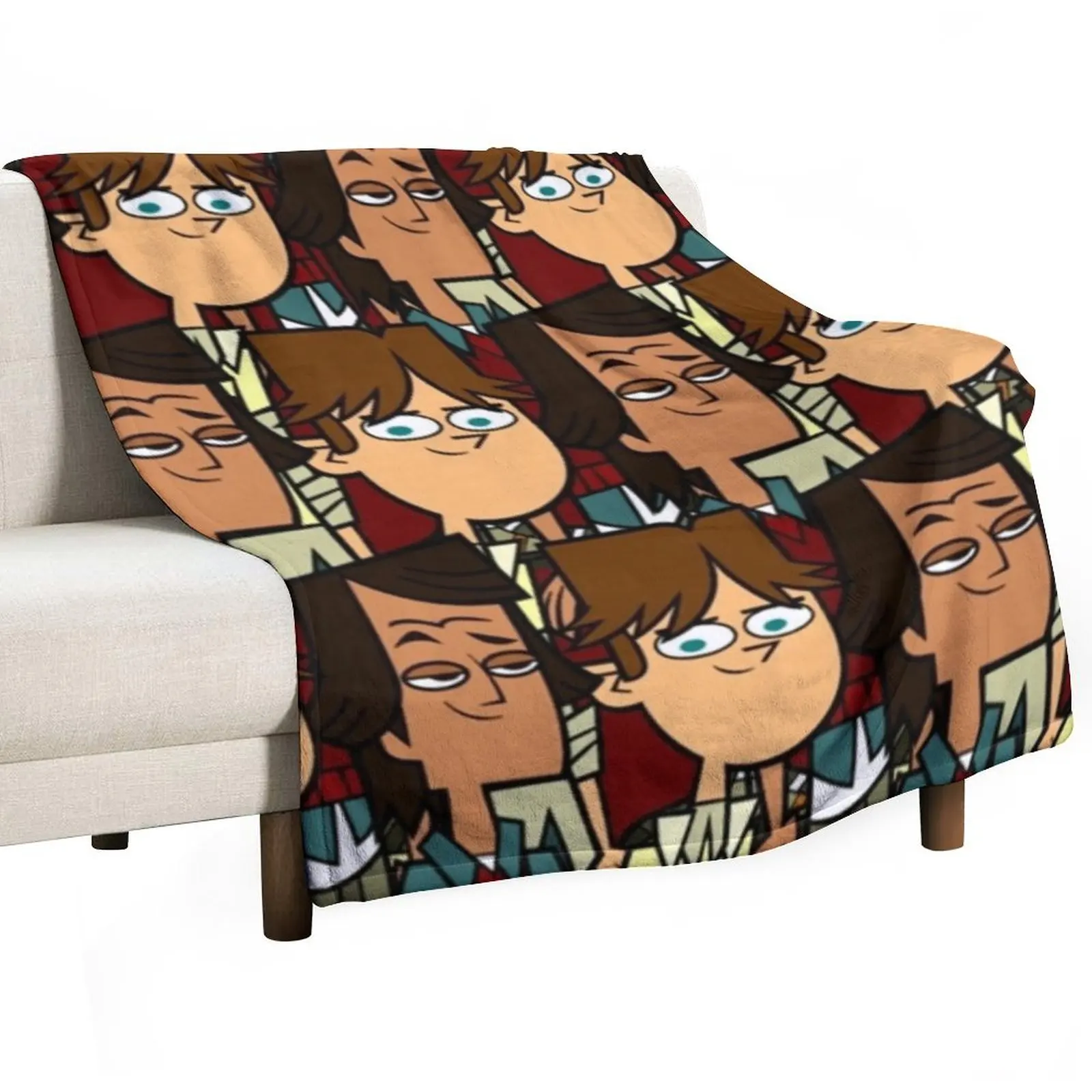 

Total Drama: Cody/Noah Throw Blanket Shaggy sofa bed Vintage Designers Blankets