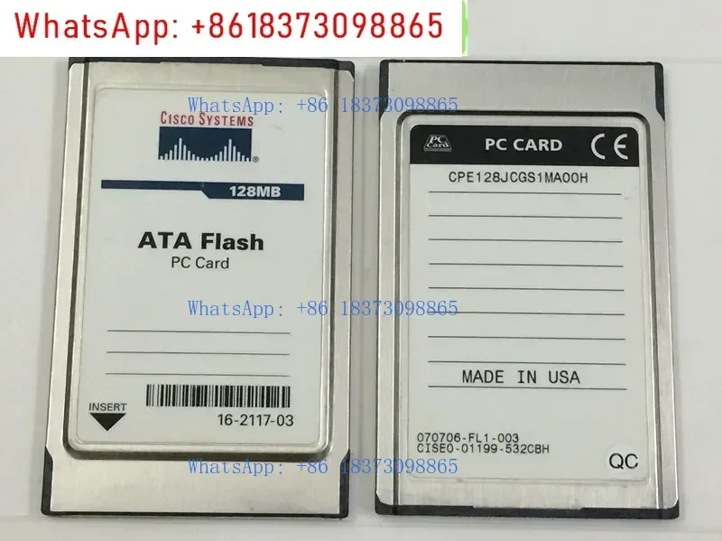 

ПК-карта 128MATA FLASH CARD 128 МБ PCMCIA карта памяти промышленный станок с числовым программным управлением