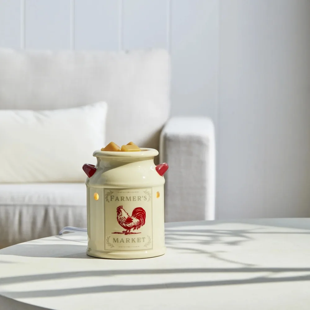 

Wrm Frm House Ro Wax Warmer, White, Modern Style,Safe and Clean Heat Source