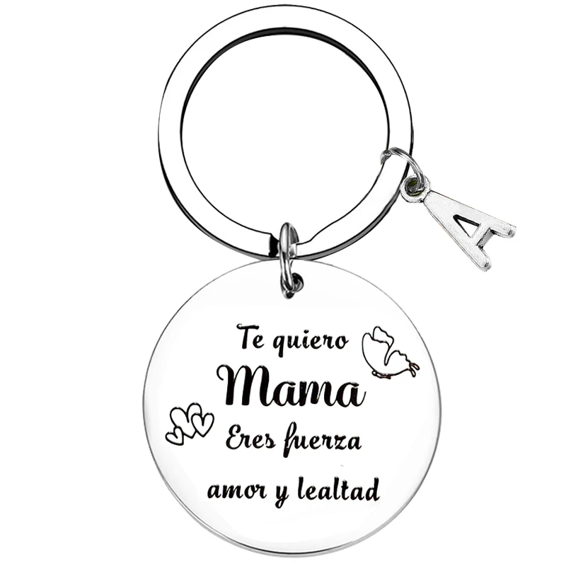 Spanish butterfly Mom Christmas Gifts keychain keyrings for Women Mom Gifts, Meaningful Mom Birthday Present