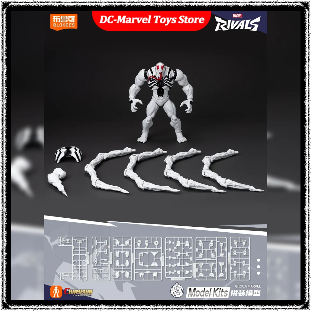 New In Stock Blokees Blokees Marvel Heroes Champion Class 15: Anti Venom Action Figure Toys