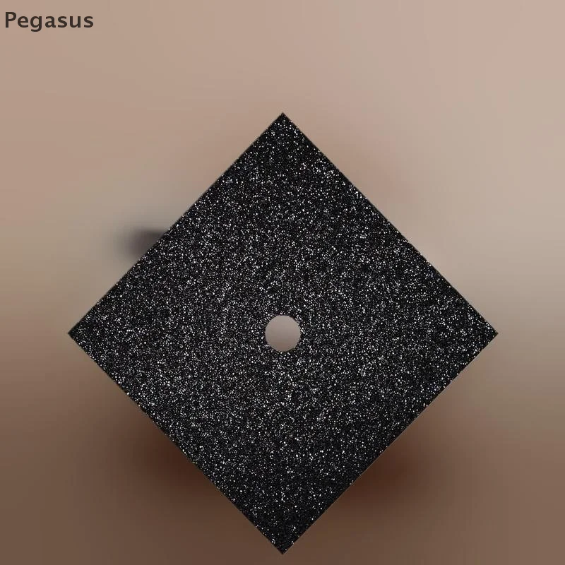 1/5 قطعة قبعة التخرج ذاتية اللصق أعواد تزيين درجة حفل قبعة التخرج توبر إيفا ملصق جامعة حفلة Supp #2