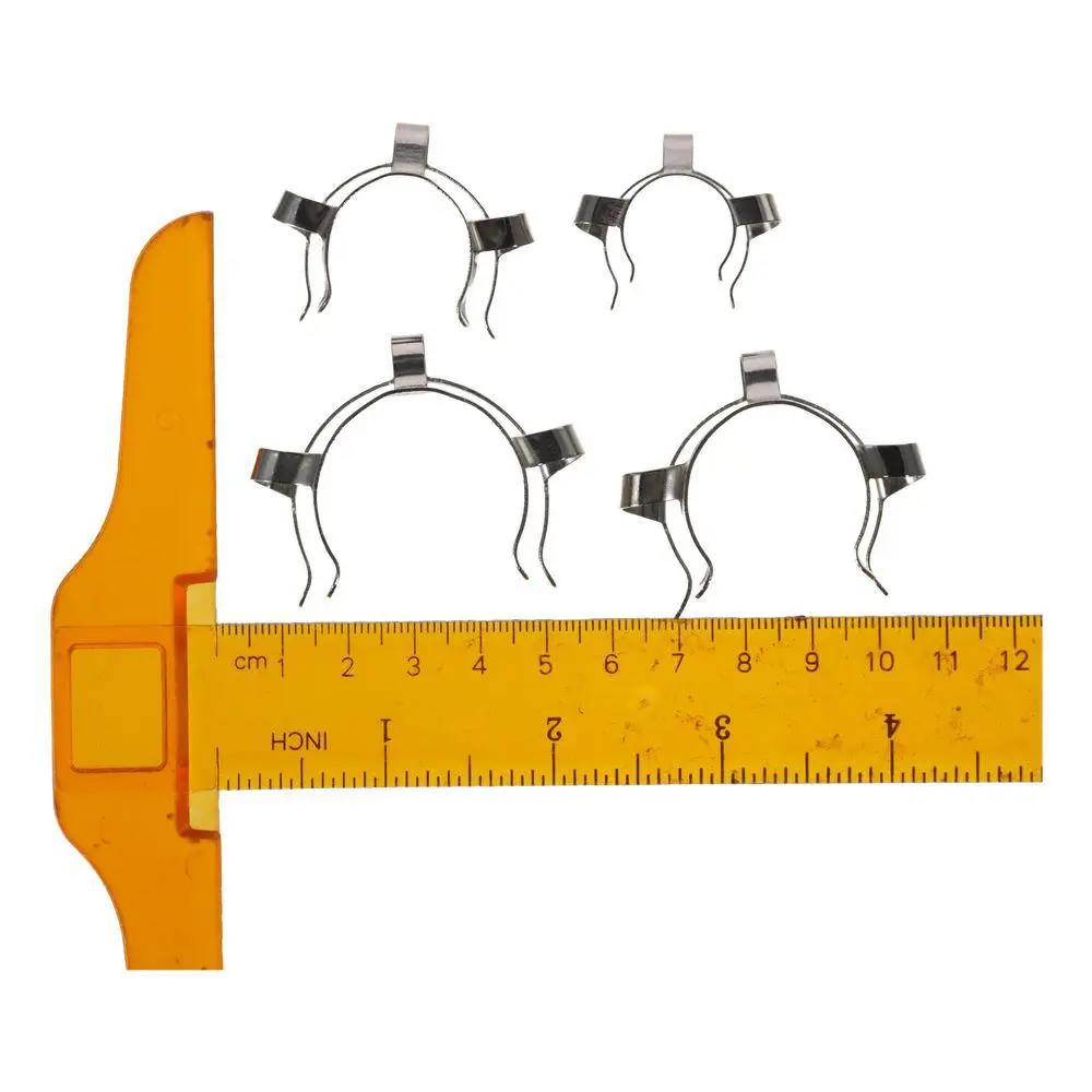 تطبيق على نطاق واسع مختبر المشبك تصاعد كليب مشترك كليب الزجاج تفتق المفاصل مختبر موصل الفضة لهجة الصلب
