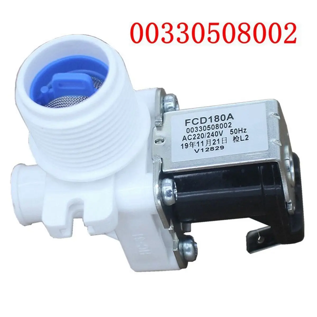 A79G Für automatische Waschmaschine FCD180A FCD270A 00330508002A Wassereinlassventil Elektromagnetisches Ventilteil